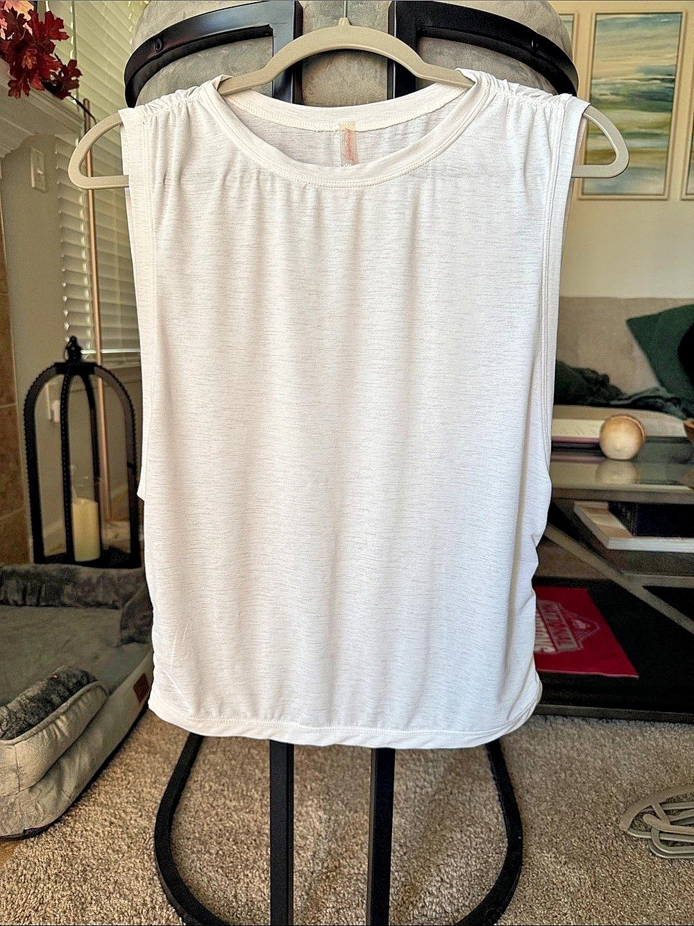 FP Movement White Sleeveless Tank Top Like New